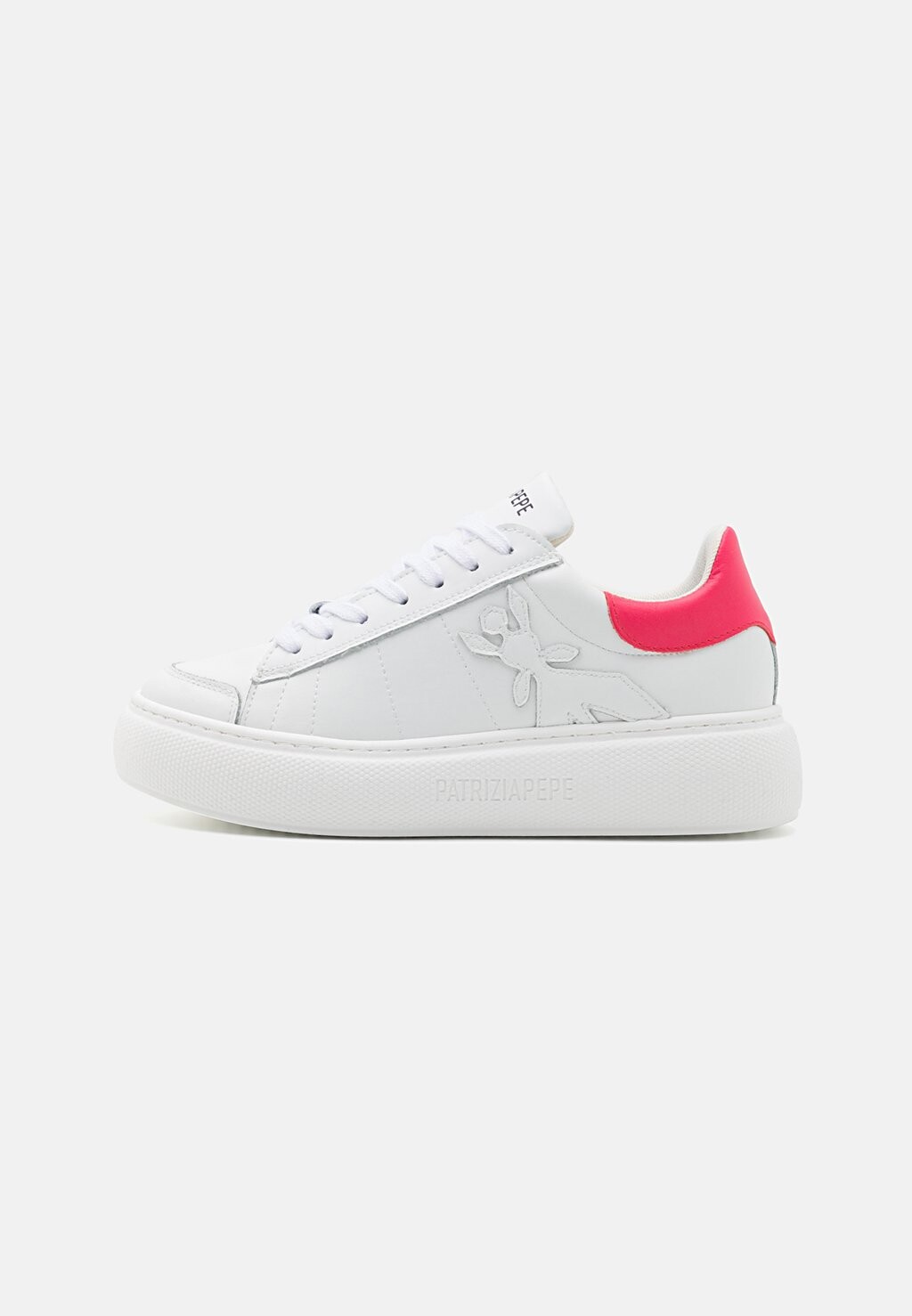 

Полукеды Shoes Patrizia Pepe, цвет white/rose