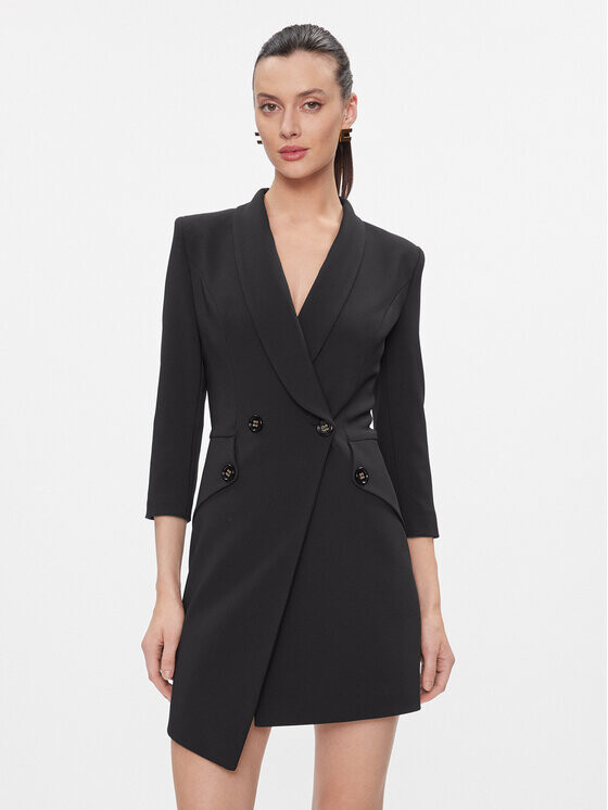 

Коктейльное платье стандартного кроя Elisabetta Franchi, черный