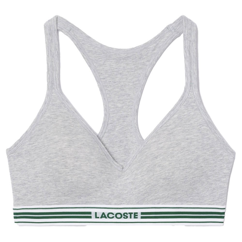 

Спортивный бюстгальтер Lacoste IF8403, серый