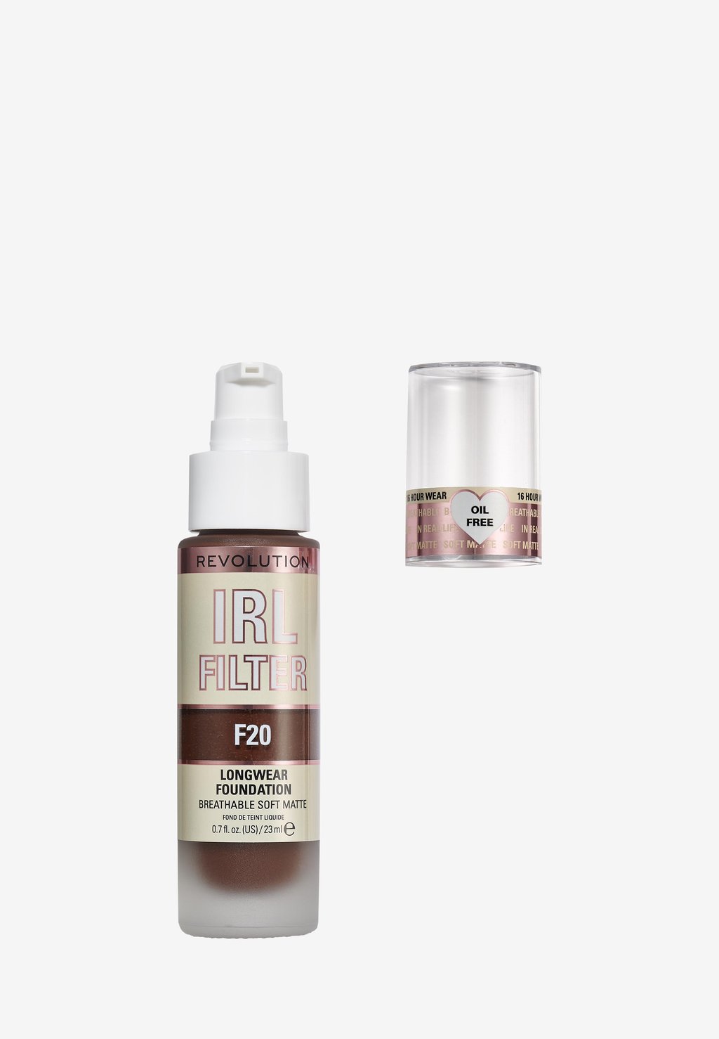 Тональный крем Irl Filter Longwear Foundation Makeup Revolution, цвет f20
