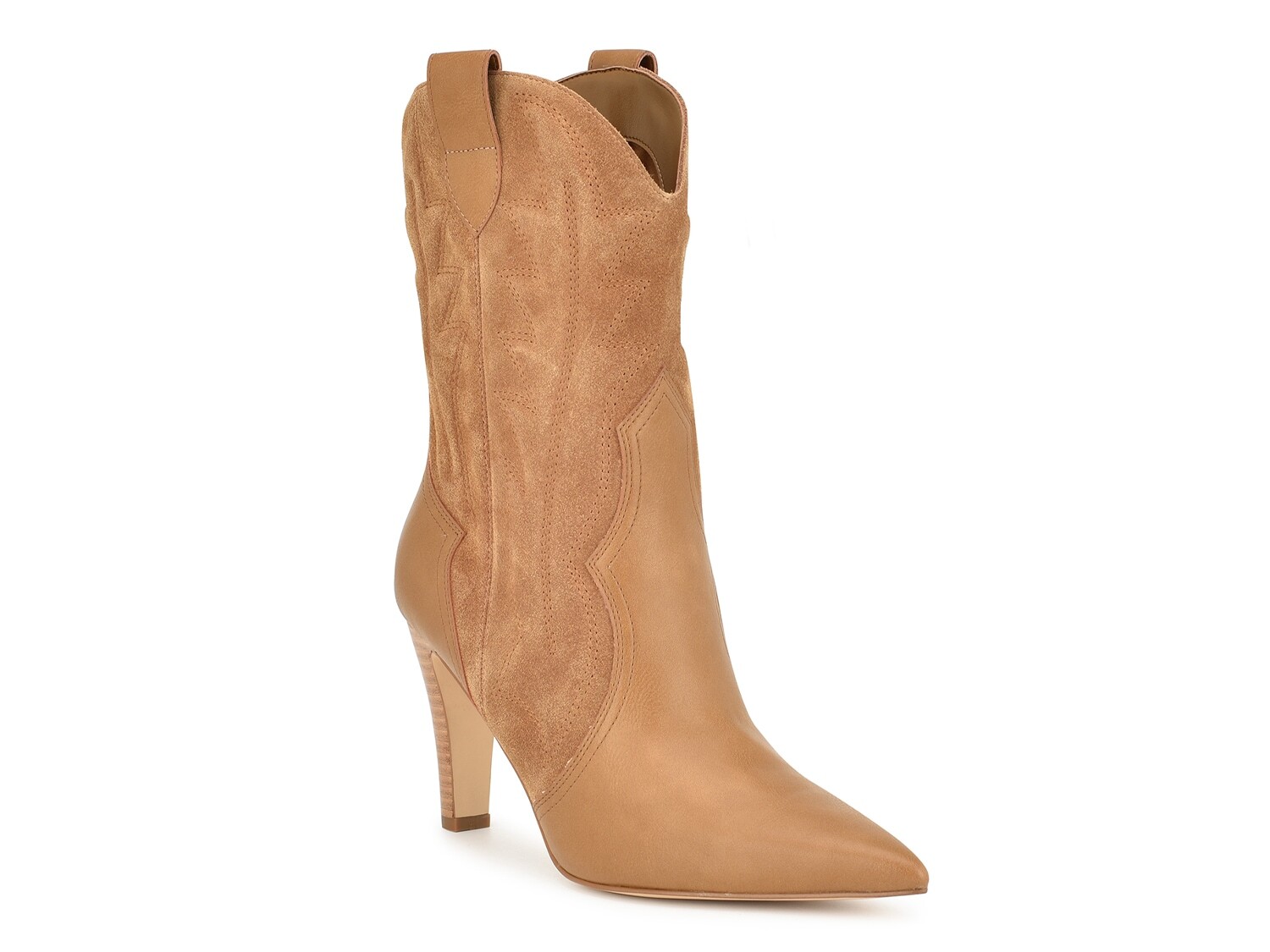 

Ботильоны Nine West Alama Western, светло-бежевый