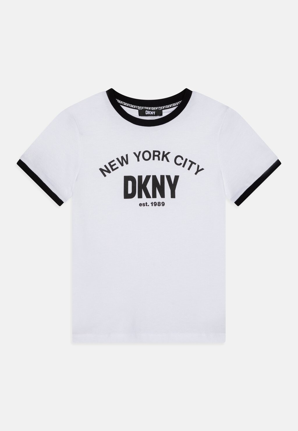 

Футболка с принтом SHORT SLEEVES TEE DKNY, цвет white