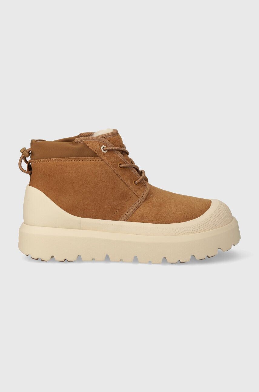 

Замшевые ботинки UGG Neumel Weather Hybrid, коричневый