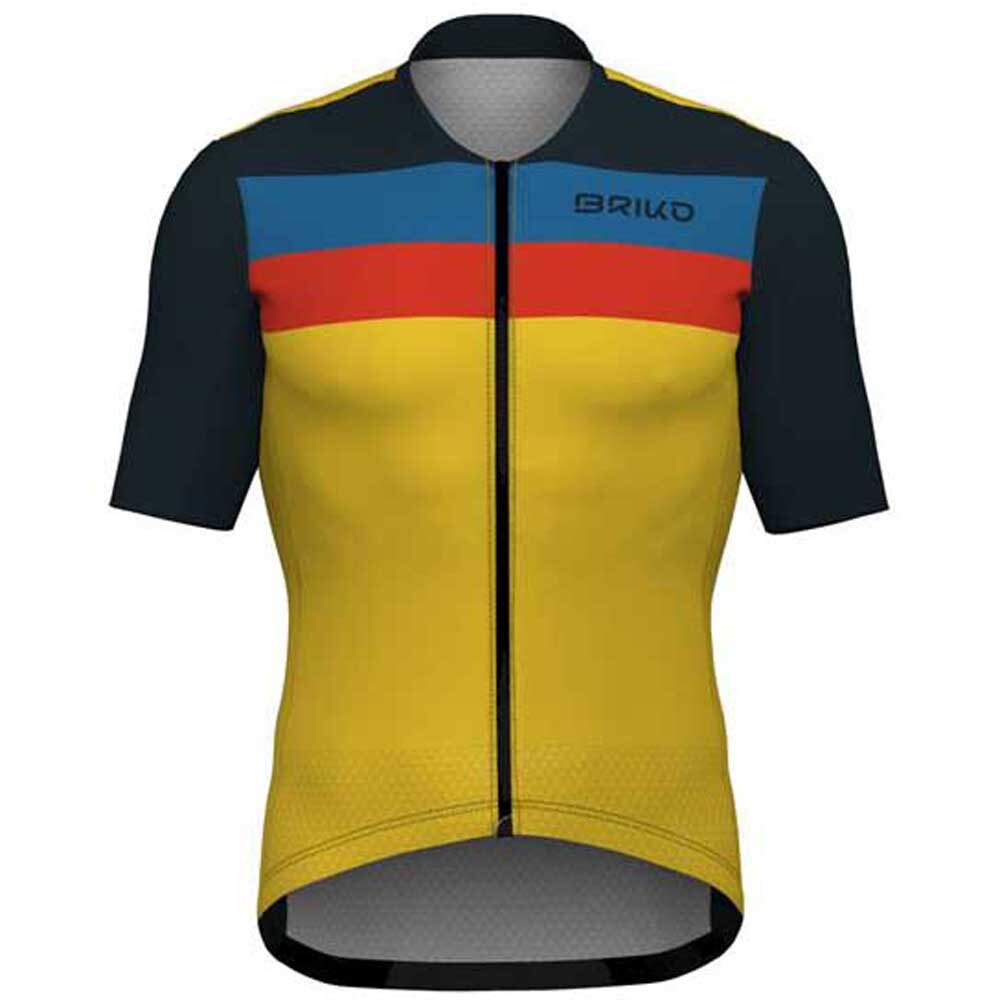 

Джерси с коротким рукавом Briko Stripe, желтый