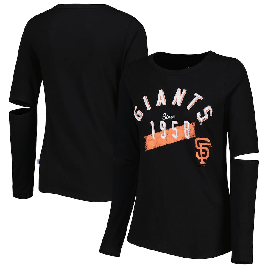 

Футболка с длинным рукавом Touch San Francisco Giants, черный