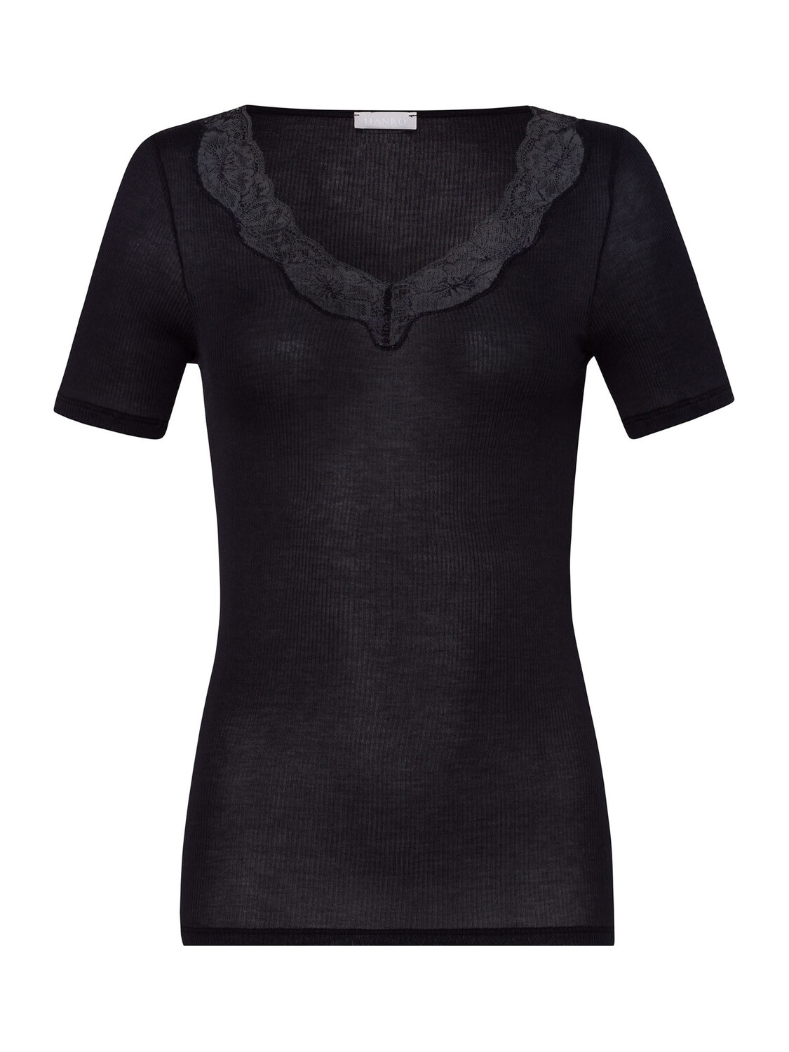 

Топ Hanro T Shirt Lace Delight, черный