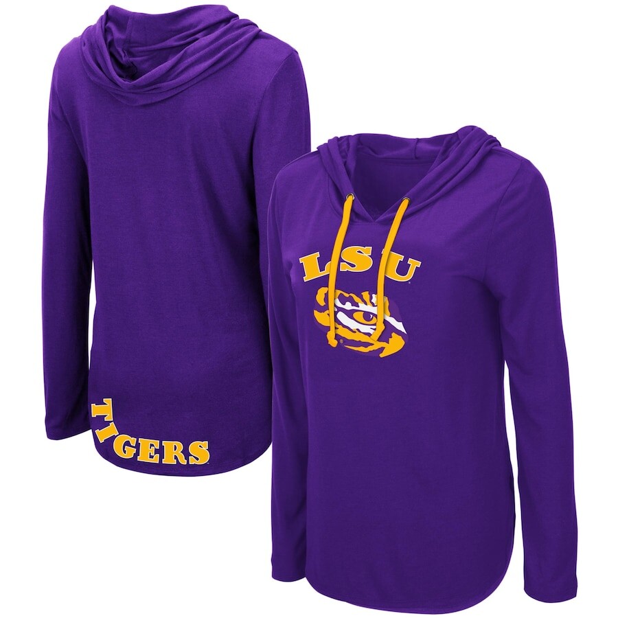 

Футболка с длинным рукавом Colosseum Lsu Tigers, фиолетовый
