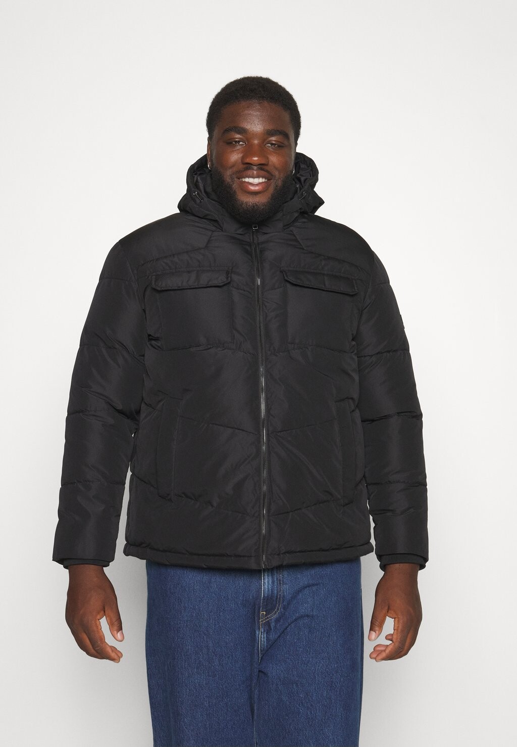 

Куртка зимняя Jack & Jones JJMASON PUFFER JACKET, черный