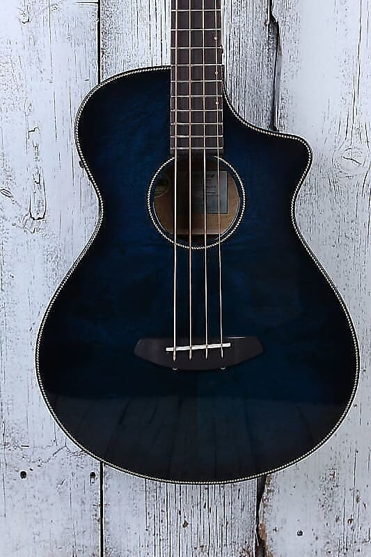 

Басс гитара Breedlove Pursuit Exotic S Concert Twilight Bass Acoustic Electric Bass Guitar