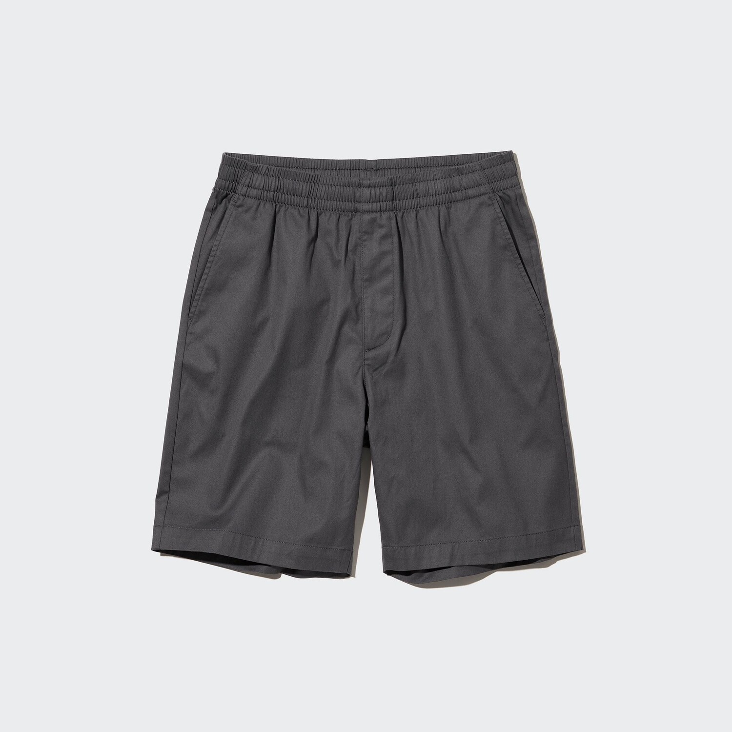 

Шорты-бермуды Uniqlo Relax Elastic Dry, темно-серый