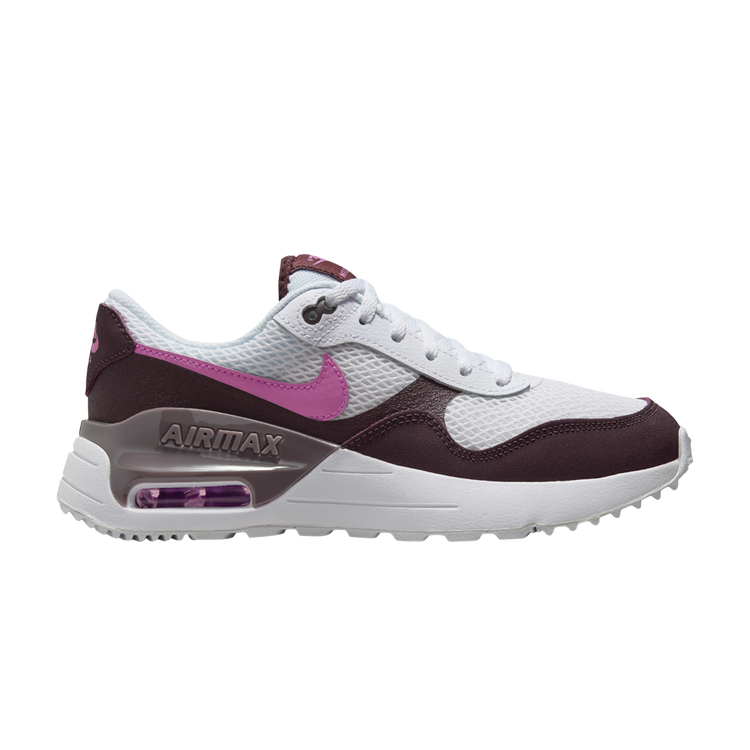 

Кроссовки Air Max SYSTM GS, цвет White Burgundy Crush Pink