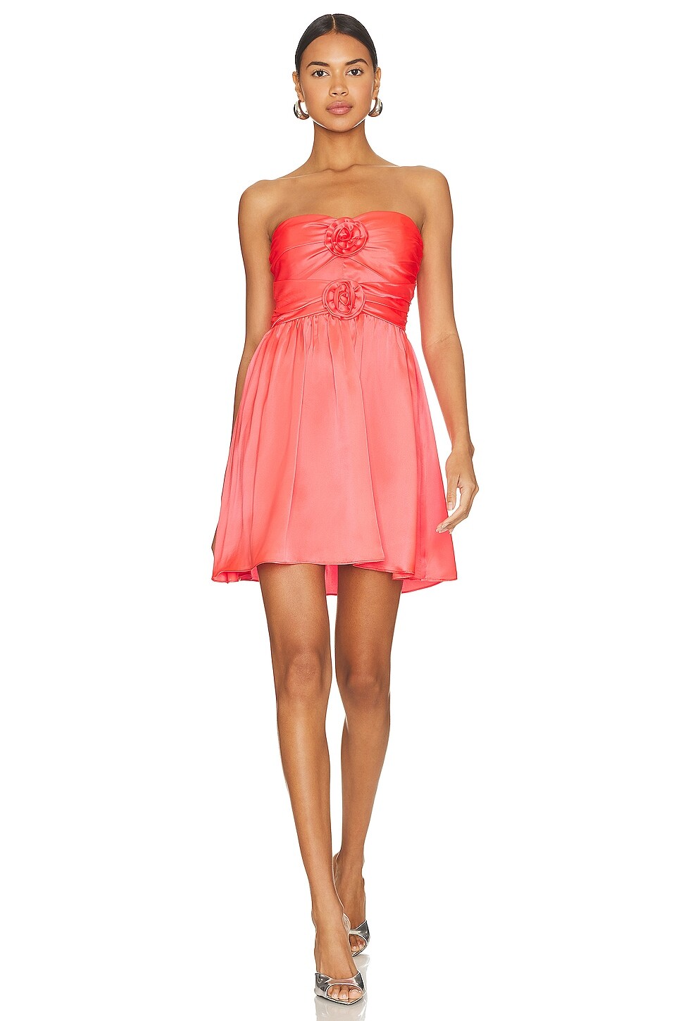 

Платье Amanda Uprichard x REVOLVE Kiera New Fluro, цвет New Fluro