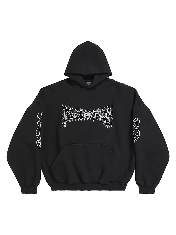 

Толстовка с круглым вырезом Darkwave оверсайз Balenciaga, черный