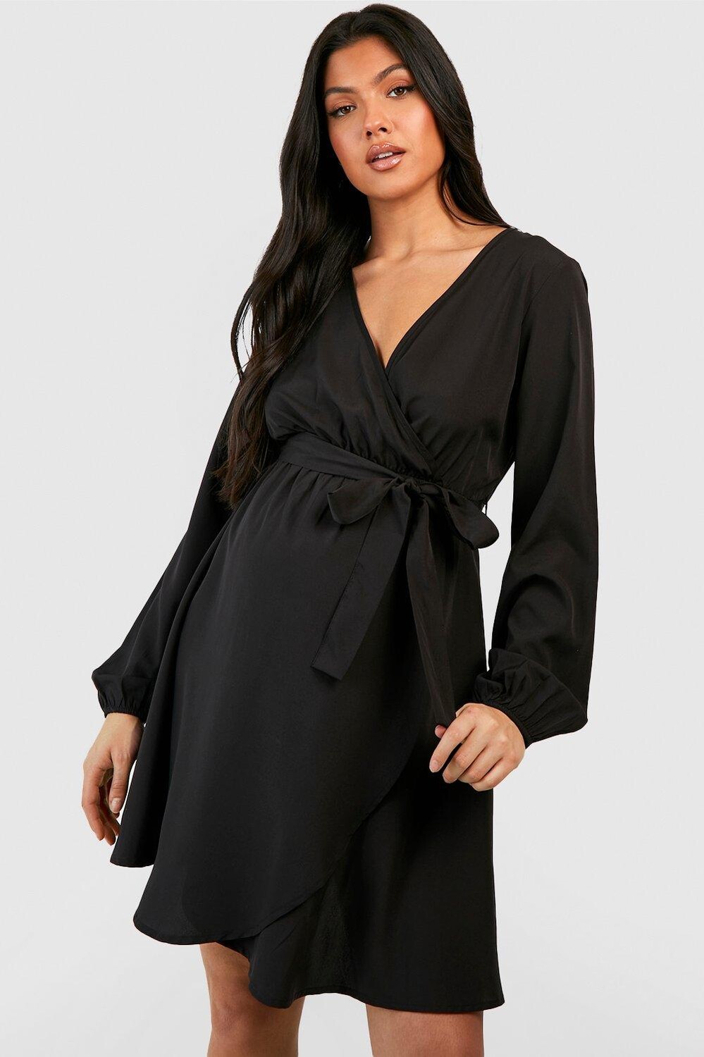 

Платье для беременной Boohoo, черный