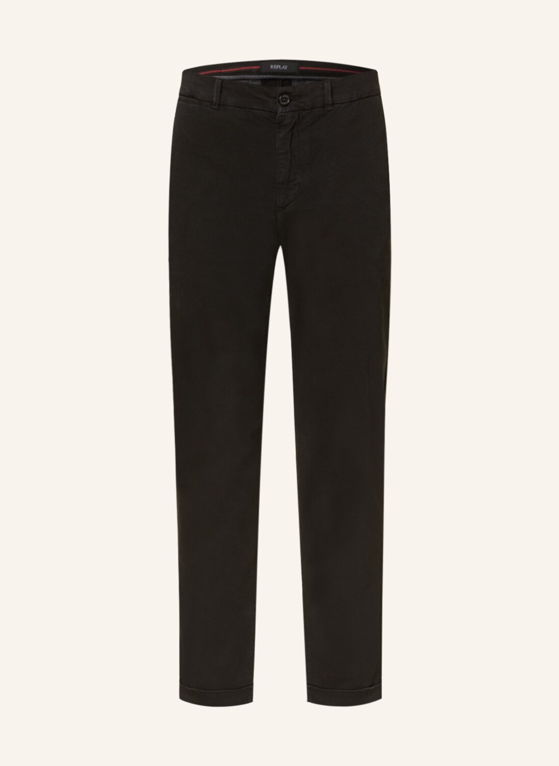 

Брюки чино REPLAY Slim Fit, черный