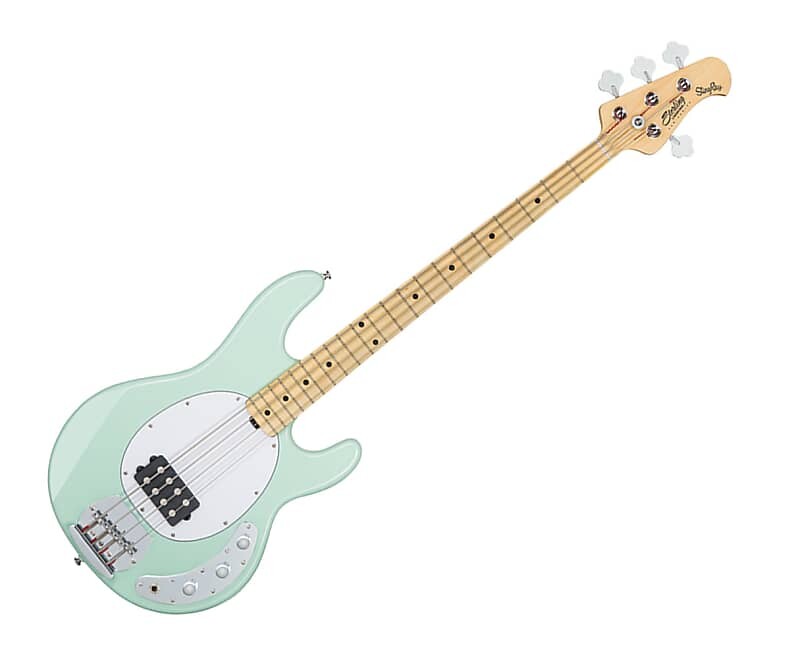 

Басс гитара Sterling by Music Man StingRay Bass Guitar - Mint Green