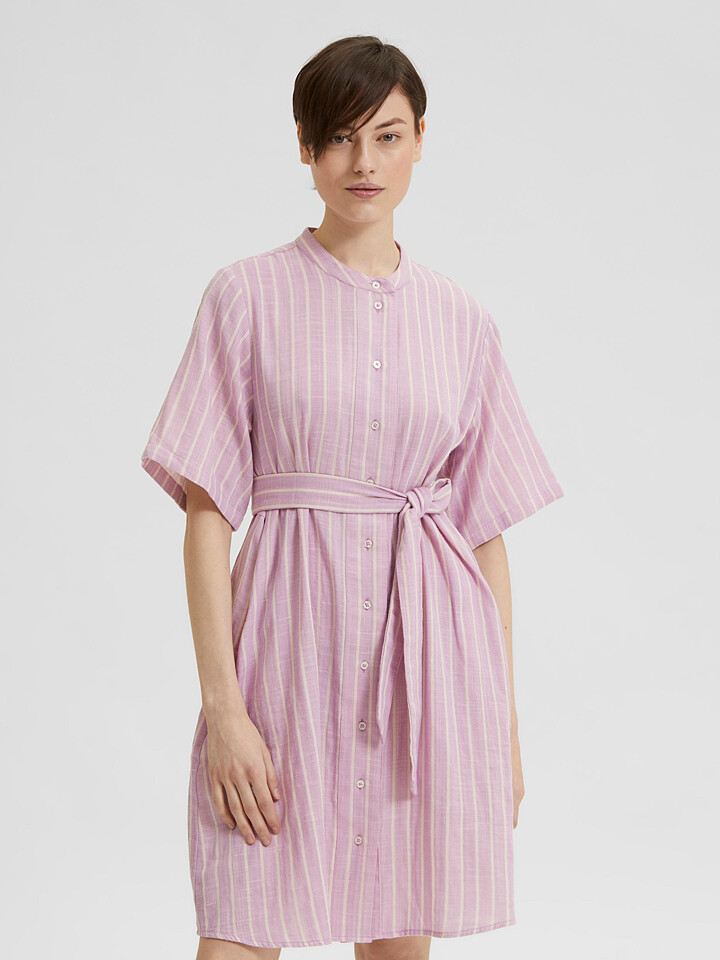 

Платье SELECTED FEMME Helina, розовый