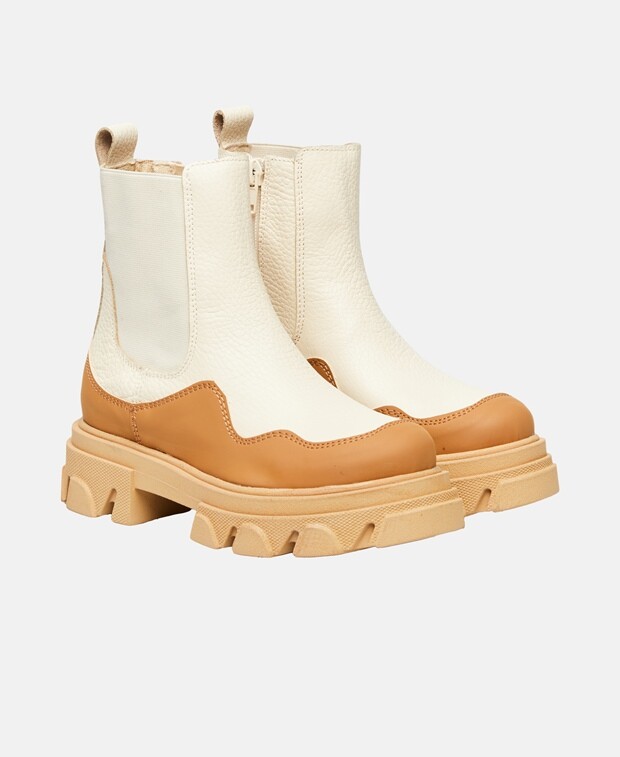 

Ботинки челси Steve Madden, экрю