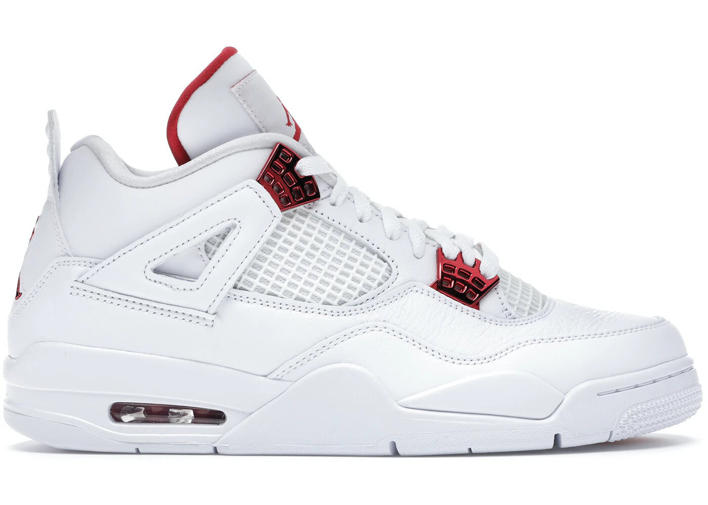 

Кроссовки Jordan 4 Retro, красный металлик