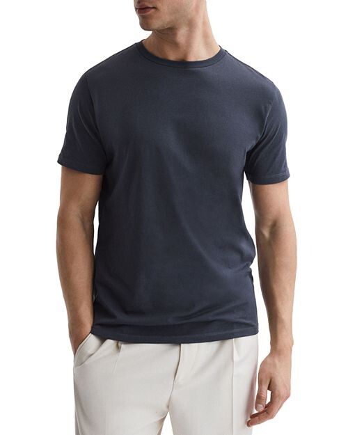 

Футболка Bless с круглым вырезом REISS, цвет Blue