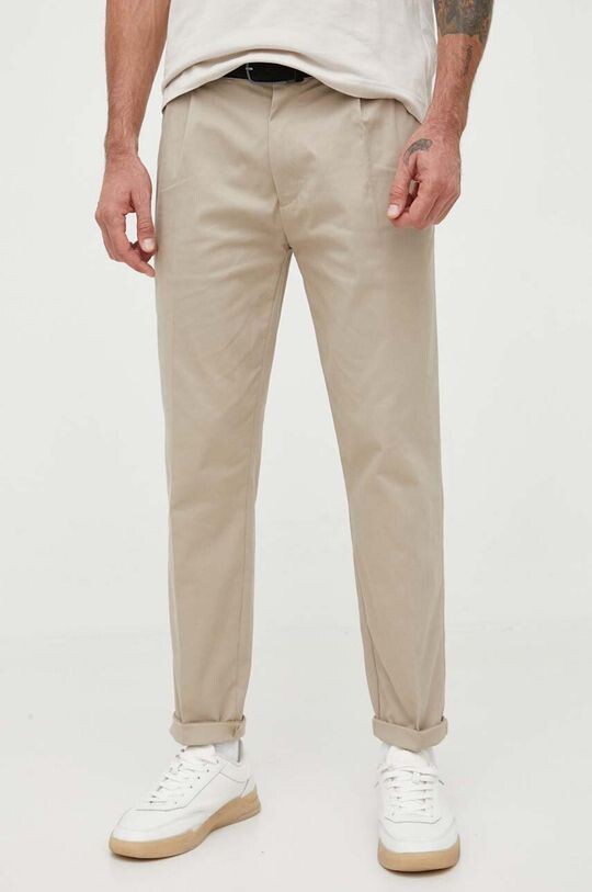 

Брюки Calvin Klein, бежевый