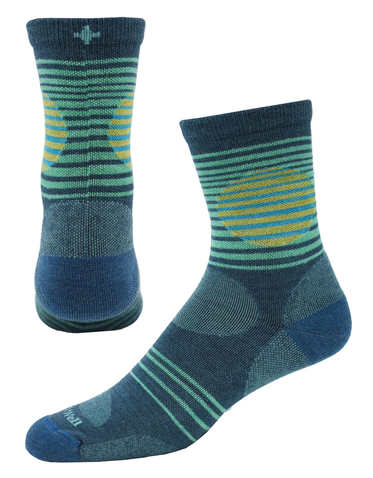 цена Компрессионные носки Horizon — женские Sockwell, синий