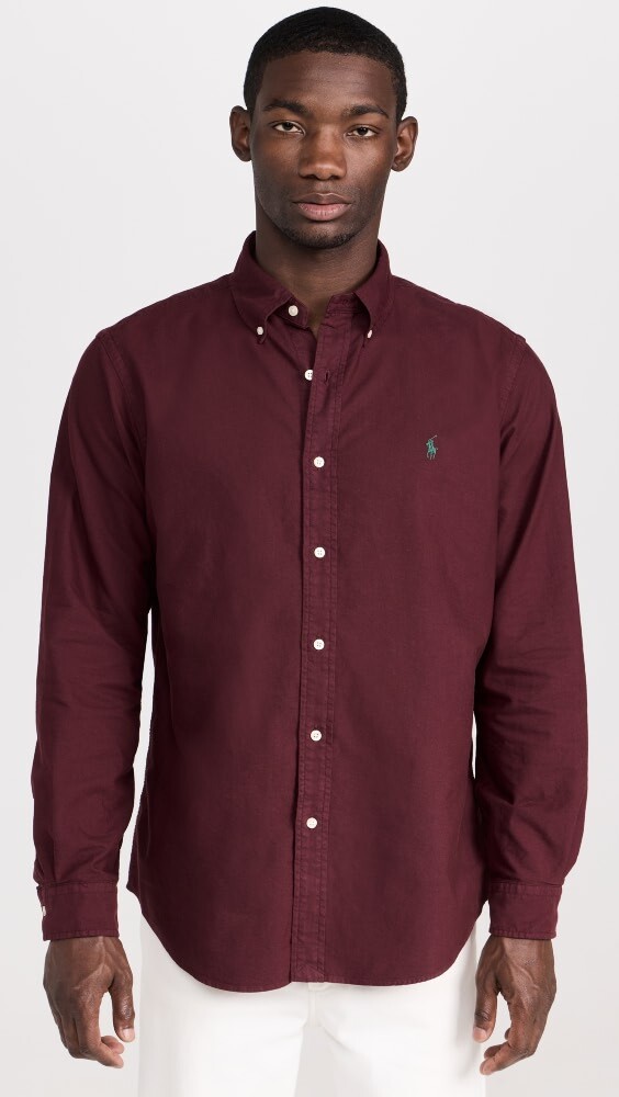 

Рубашка Polo Ralph Lauren Oxford, красный