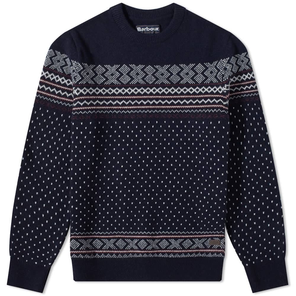 

Трикотажная пряжа Barbour Essential Fair Isle Crew