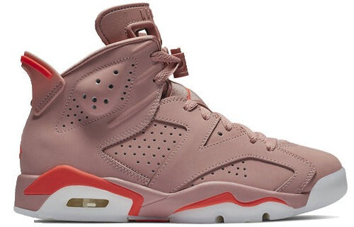 

Кроссовки Nike Air Jordan 6 Retro Aleali May (W), розовый / ярко-малиновый