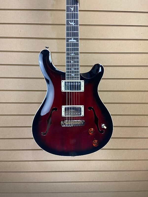 

Электрогитара PRS SE Hollowbody Standard Electric Guitar - Fire Red Burst w/ OHSC + FREE Shipping #685