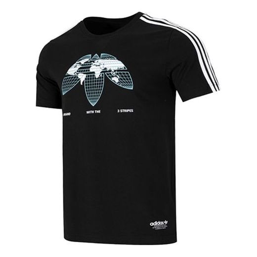 Футболка adidas originals Graphics United T-shirt 'Black', черный