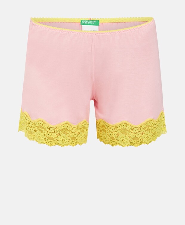 

Пижамные шорты Undercolors of Benetton, розовый
