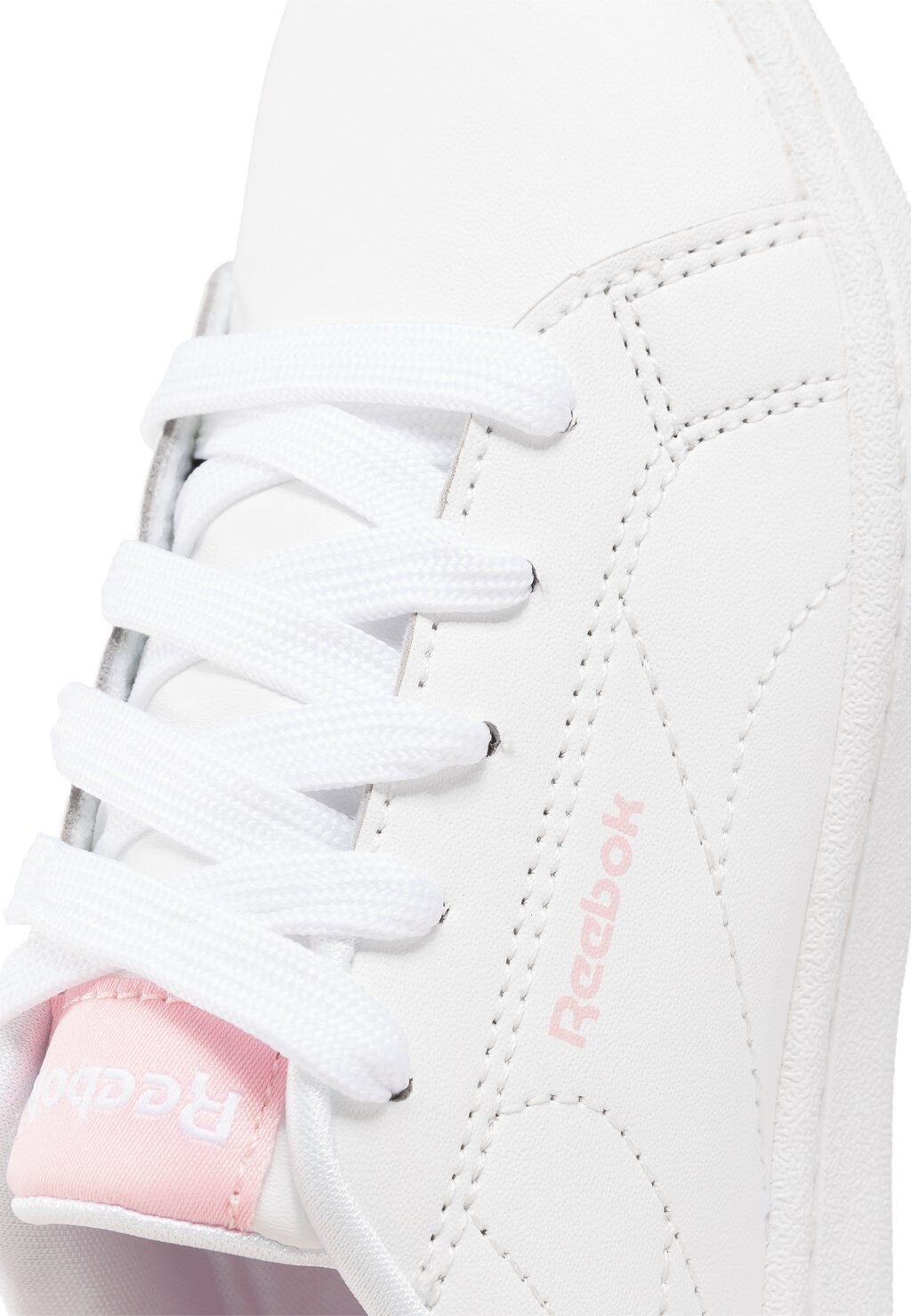 

Низкие кроссовки Royal Complete 2.0 Reebok, облако бело-розовое сияние облако-белое