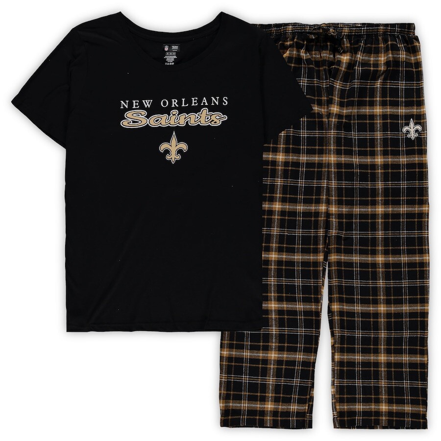 

Пижамный комплект Profile New Orleans Saints, черный