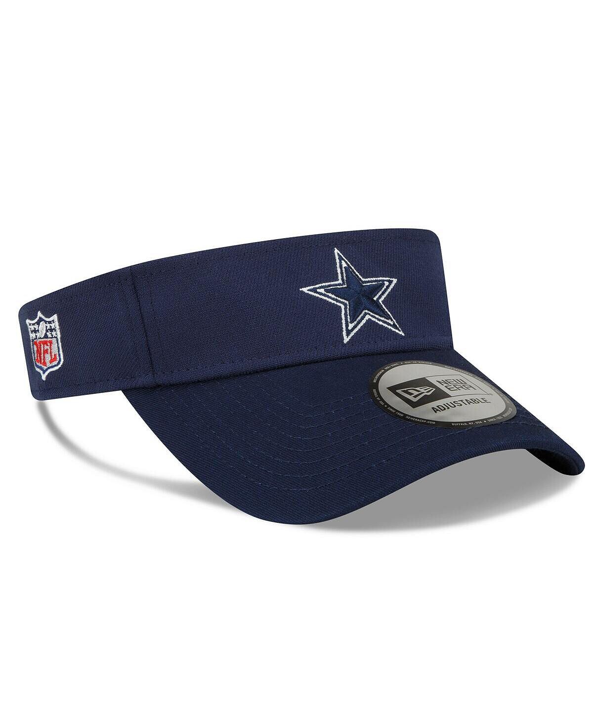 

Мужские темно-синие кроссовки Dallas Cowboys 2022 с регулируемым боковым козырьком New Era