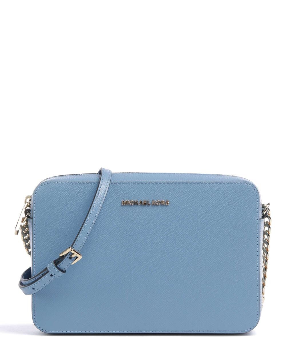

Сумка через плечо Jet Set из зерненой яловой кожи Michael Kors, синий
