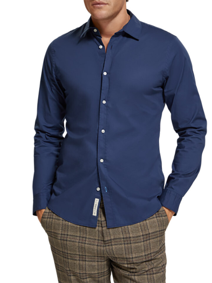 

Рубашка Scotch & Soda, темно синий
