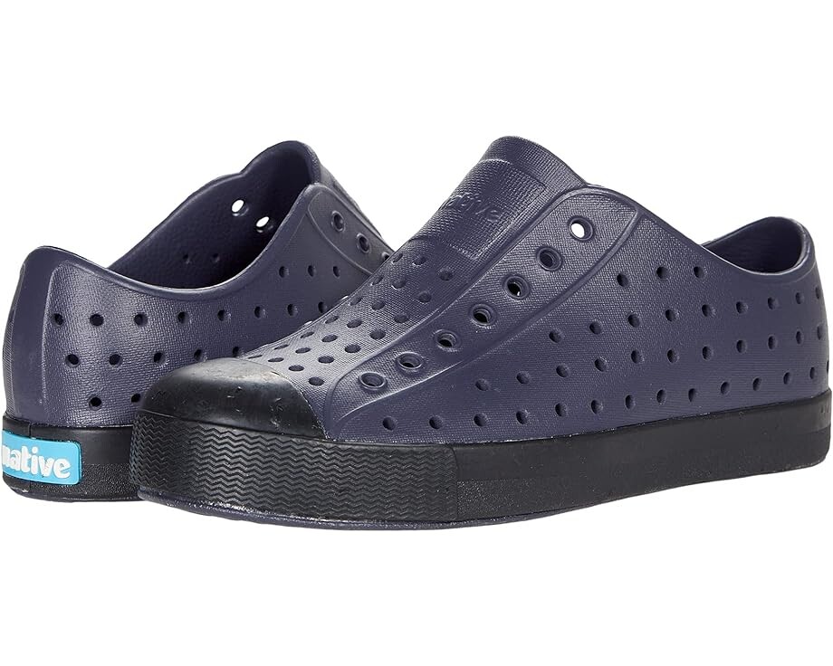 

Кроссовки Native Shoes Jefferson Bloom, цвет Onyx/Ferrous Black/Jiffy Speckles