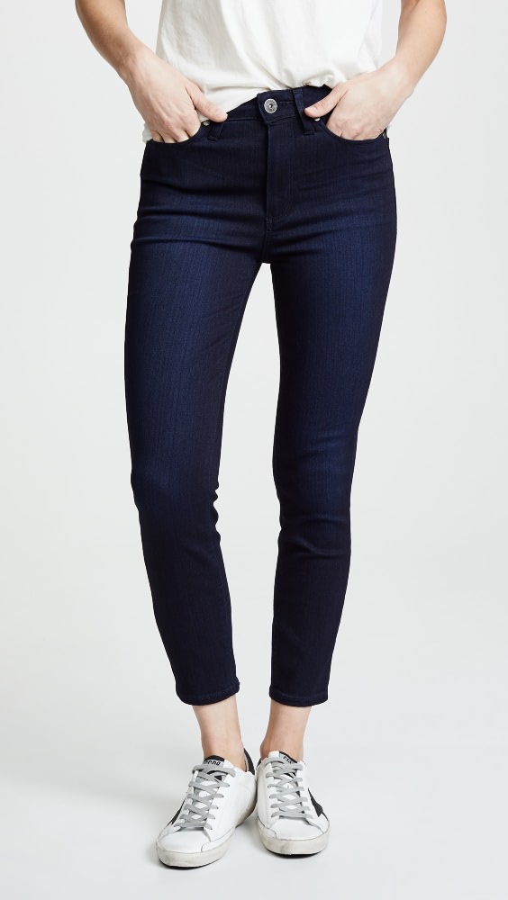 

Джинсы PAIGE Margot High Rise Crop Skinny