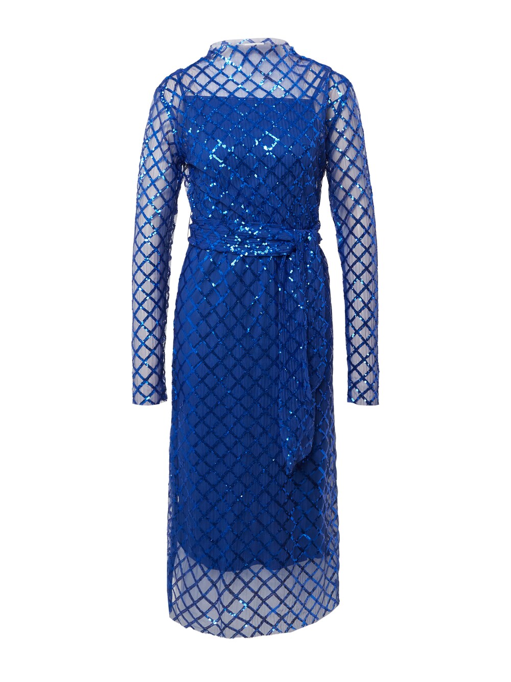 Платье Warehouse, синий кобальт