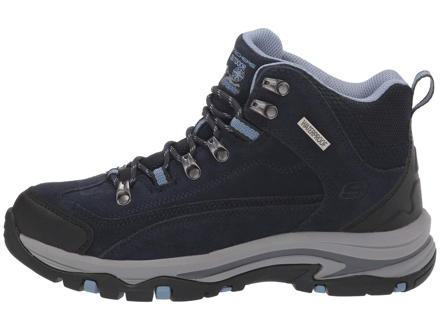 

Треккинговые ботинки Skechers Trego Alpine Trail, синий