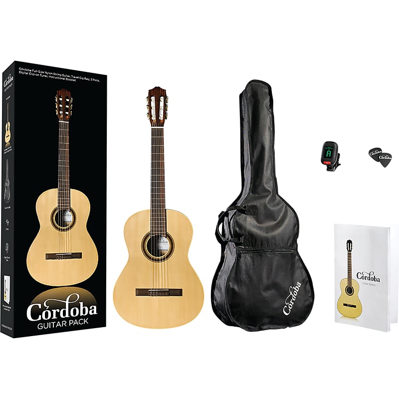 Акустическая гитара Cordoba CP100 Nylon Acoustic Guitar Package акустическая гитара yamaha f1hc acoustic guitar package