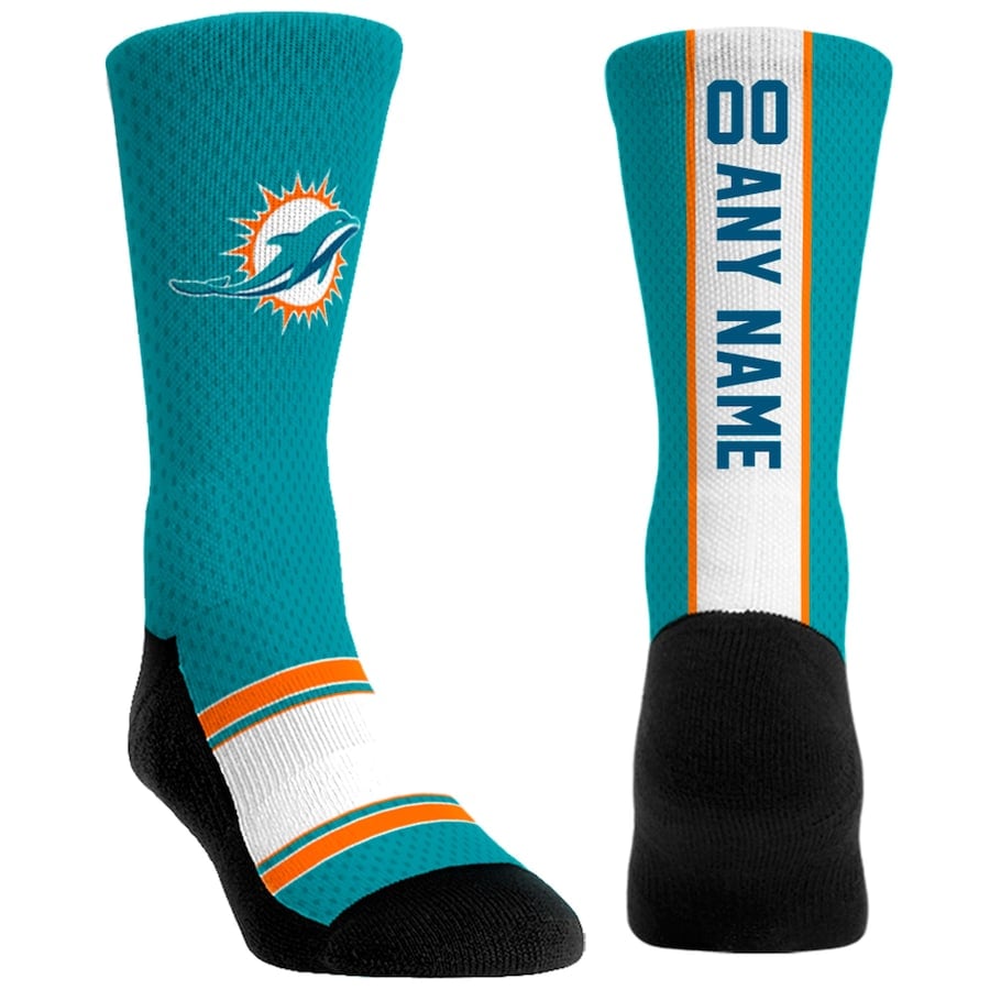 

Носки Rock Em Socks Miami Dolphins