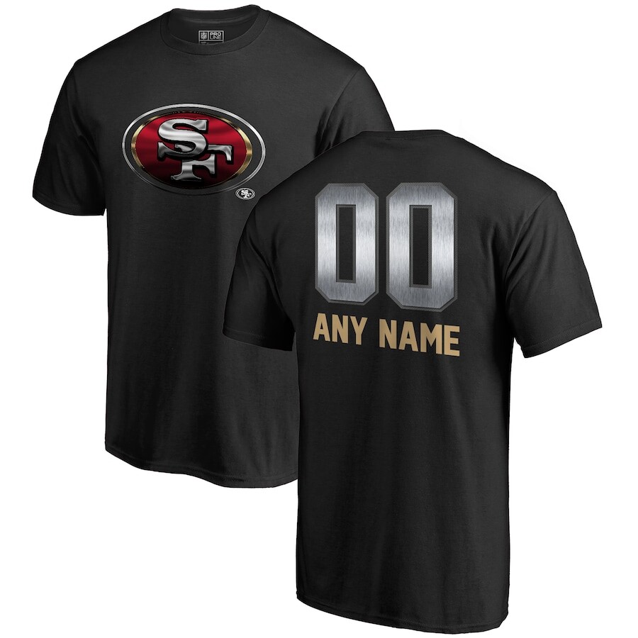 

Футболка с коротким рукавом Fanatics Branded San Francisco 49Ers, черный