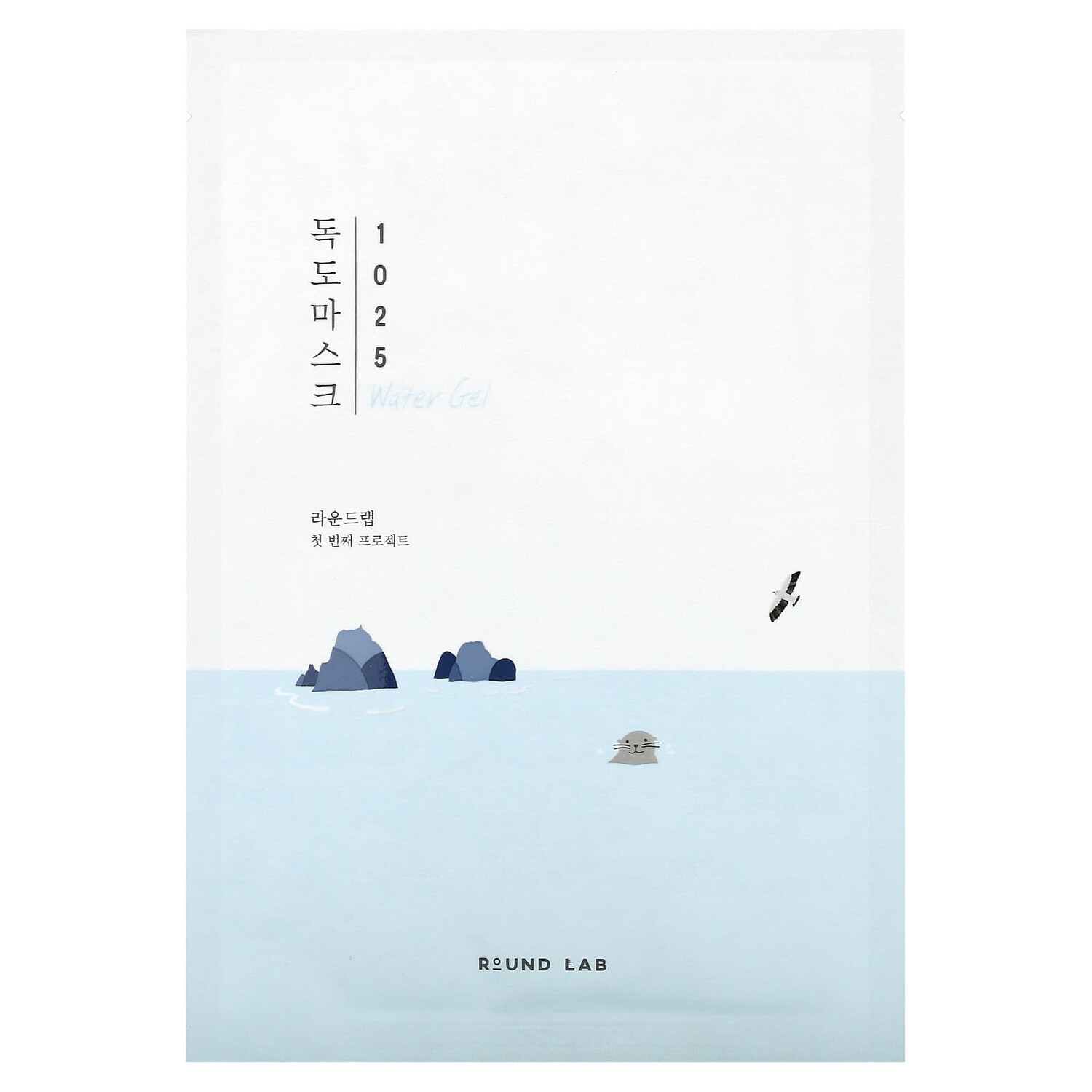 

1025 Dokdo Hydrating Water Gel Beauty Mask, 10 шт. (30 мл), Round Lab