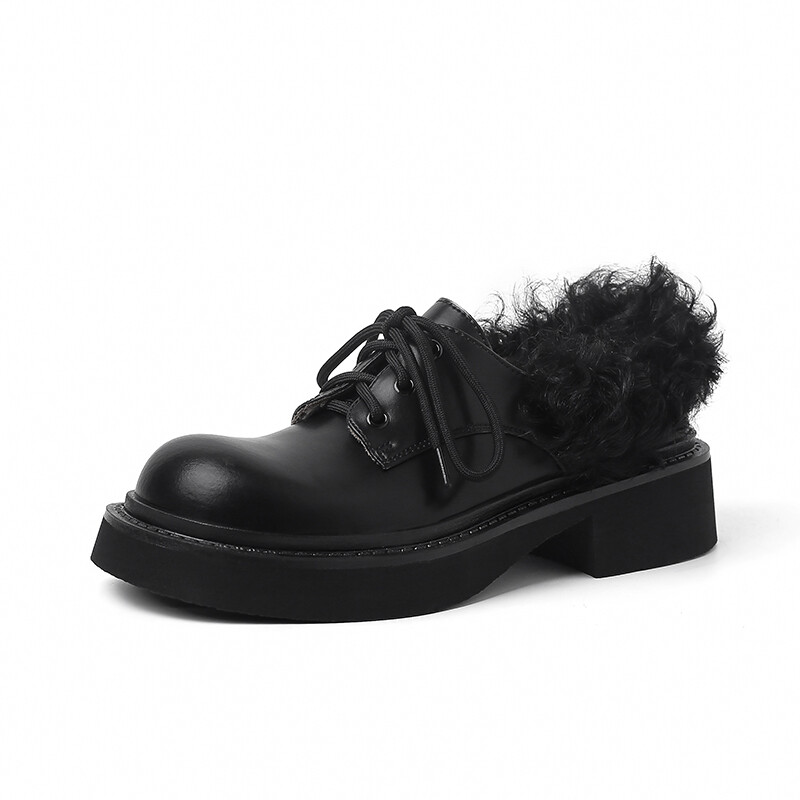

Лоферы AIQINISHA Loafers Women's Low-Top, черный