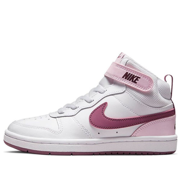 

Кроссовки Court Borough Mid 2липучки Nike, белый