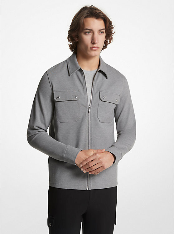

Куртка-понте Michael Kors Mens, пепельный