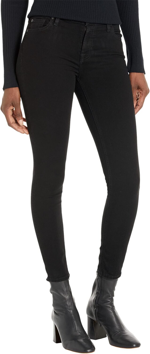 

Джинсы B(air) The Ankle Skinny in Rinse Black 7 For All Mankind, цвет Rinse Black