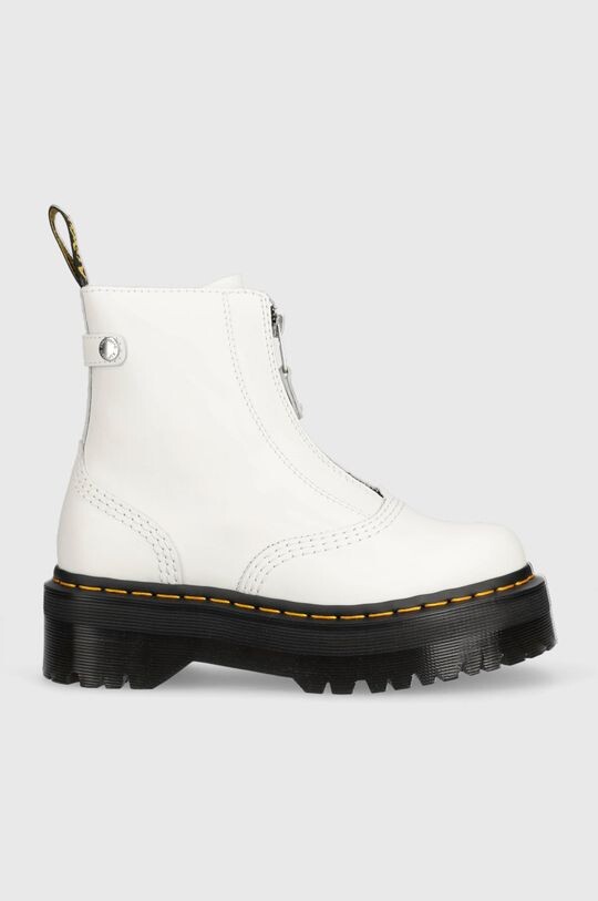 

Кожаные ботильоны Jetta Dr. Martens, белый